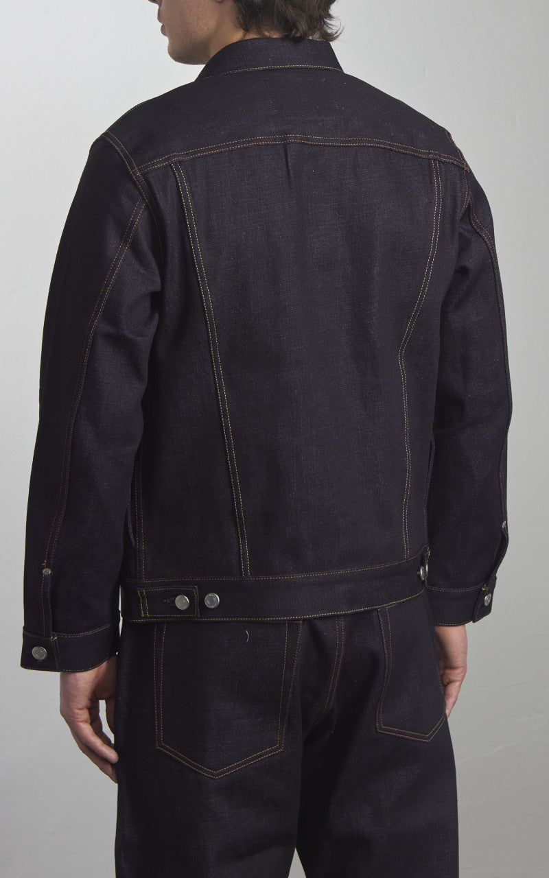 Momotaro Jeans MMGJ0003 Standard Type 3 Denim Jacket Indigo 14.7oz