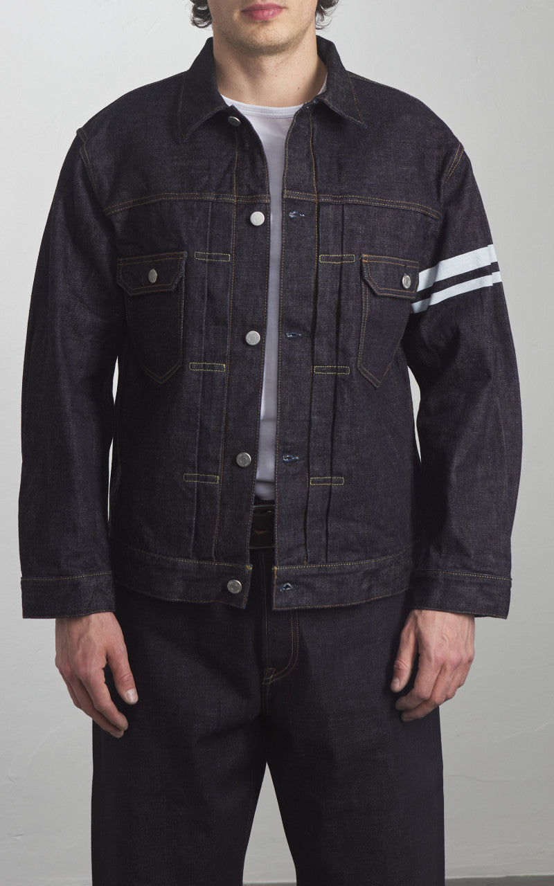 Momotaro Jeans MMGJ0102 Classic Type 2 Denim Jacket Indigo 15.7oz