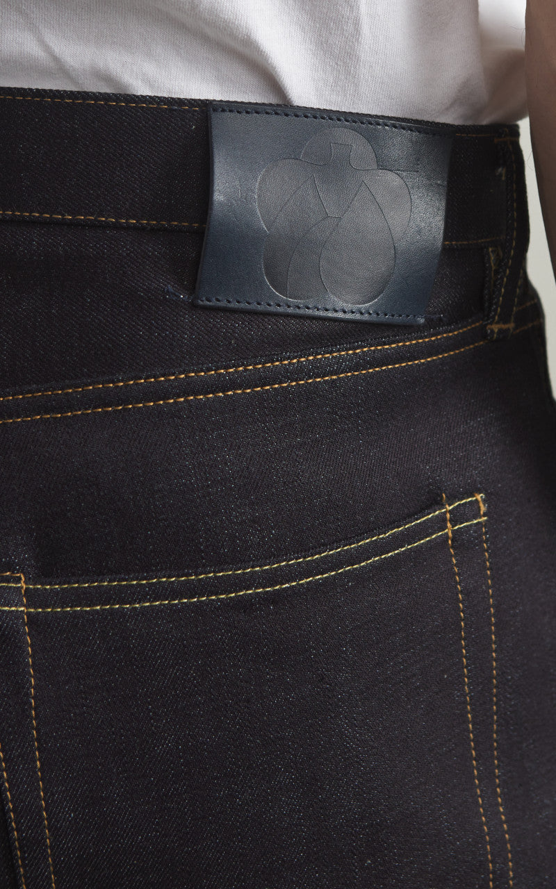 Tiji Jojo 着用 Grunge Wide Denim定価29700円 Momotaro Jeans MMJB0400 Classic Wide Denim Indigo 14.7oz