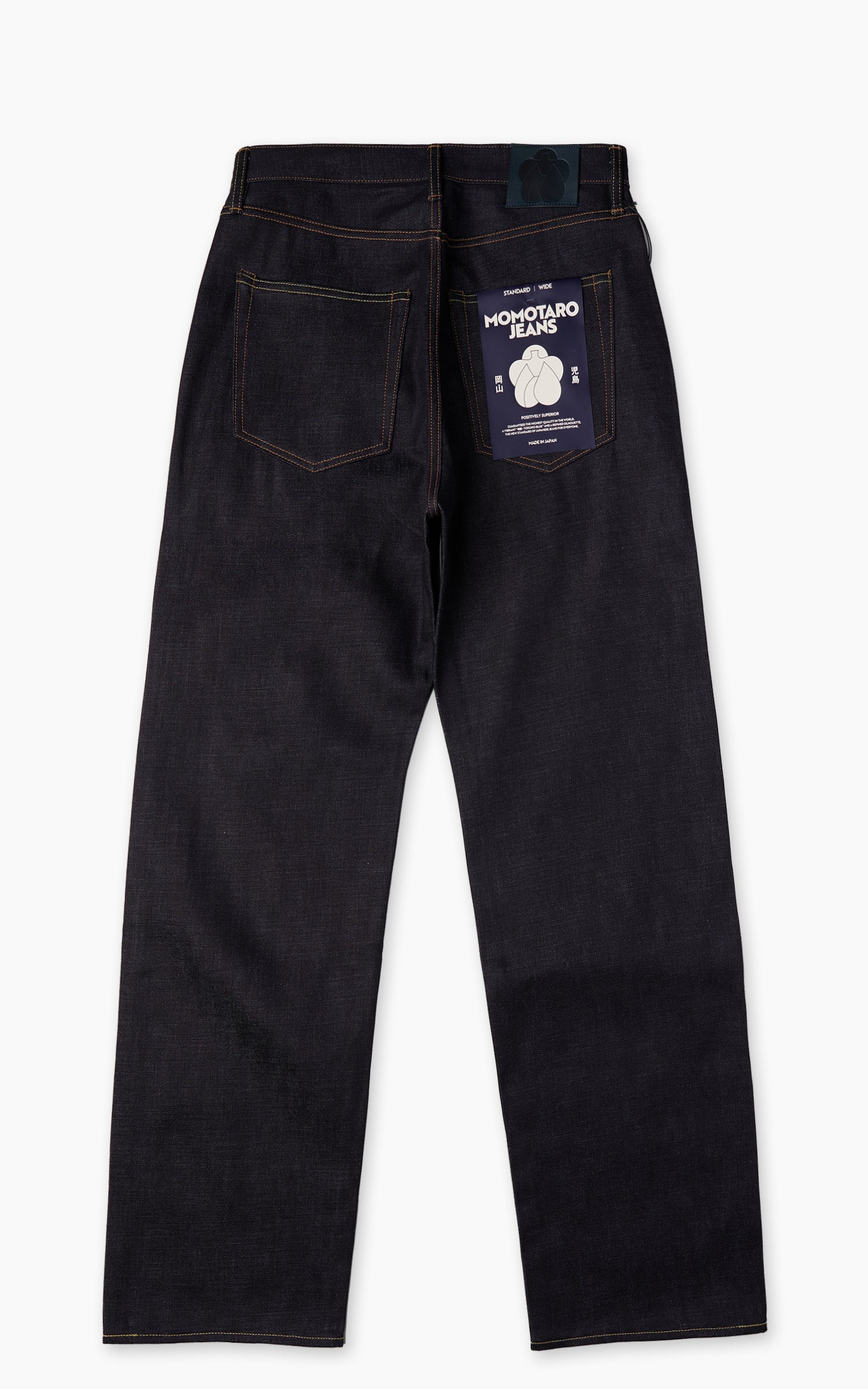 MOMOTARO JEANS MMJB0400 Classic Wide Denim Indigo 14.7oz
