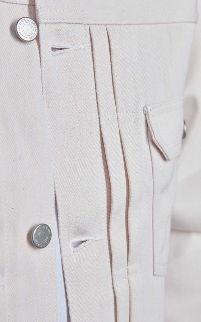Momotaro Jeans MXGJ1006 Sakura Dyed Type 2 Denim Jacket Pink