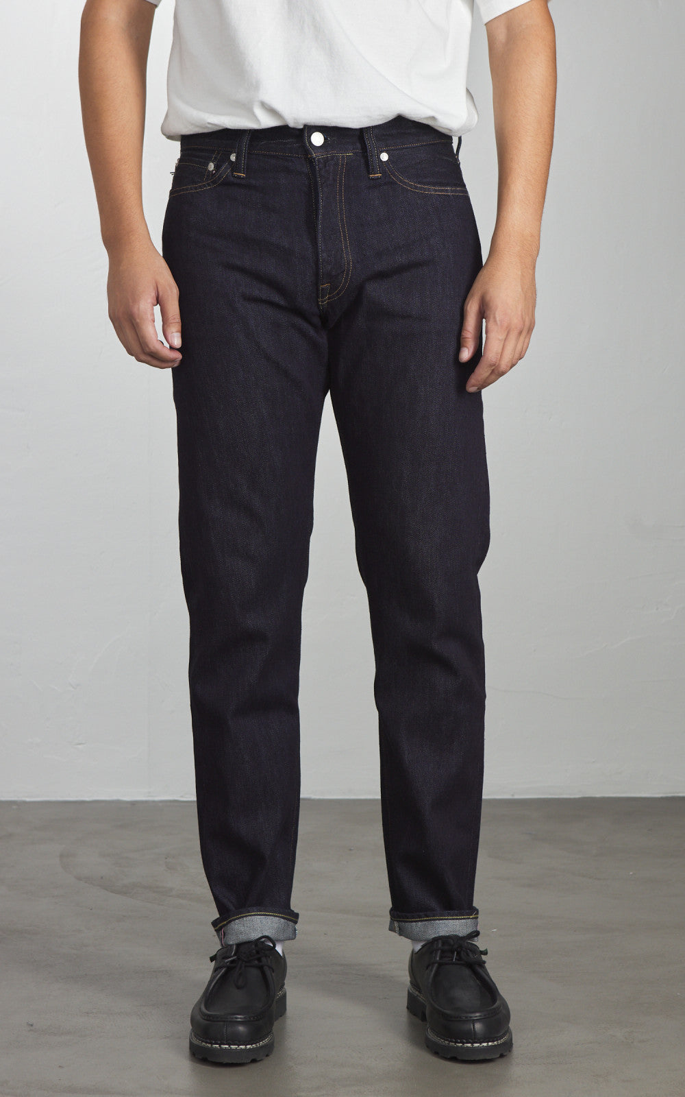 Momotaro Jeans MXJE1303 #200 Tapered Denim Tokuno Blue Indigo 11oz