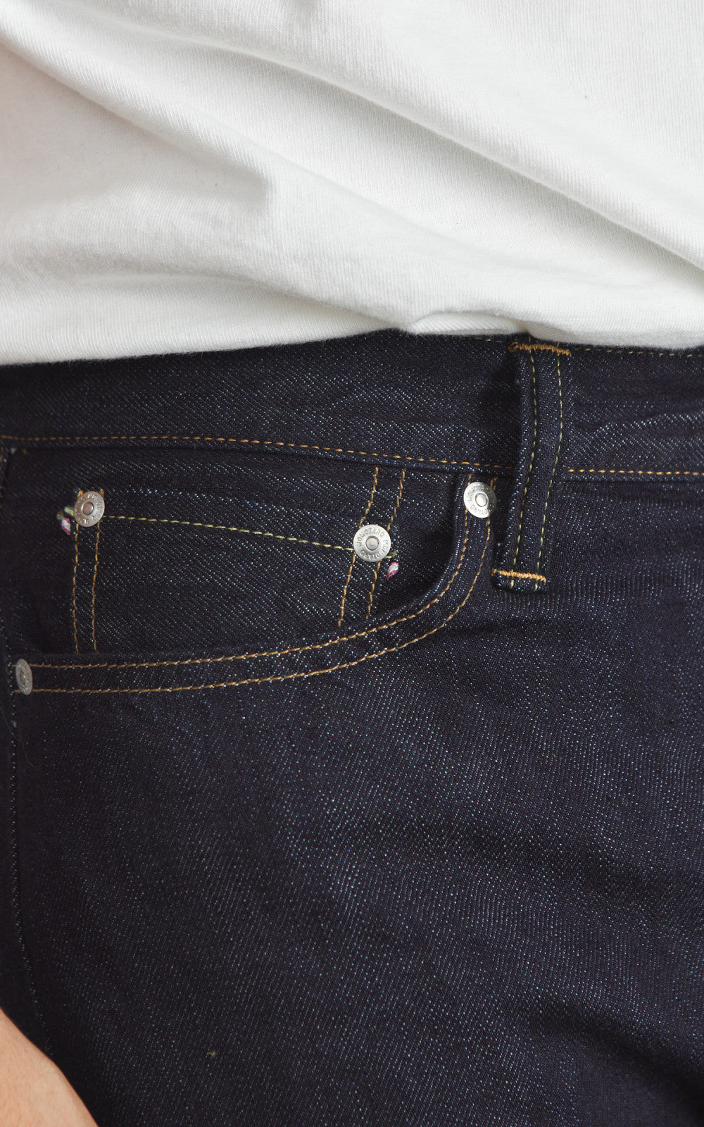 Momotaro Jeans MXJE1303 #200 Tapered Denim Tokuno Blue Indigo 11oz