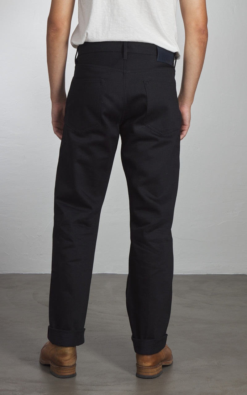Momotaro Jeans MMJZ1100 Classic Straight Denim Black 14.7oz