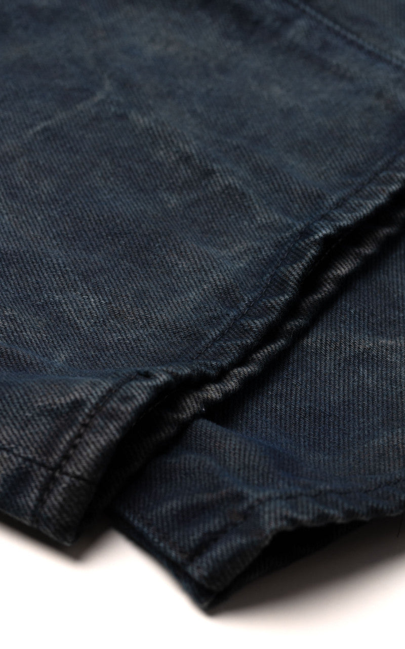 Momotaro Jeans MXJE1402 Mud & Natural Indigo Dyed Jeans Natural Indigo
