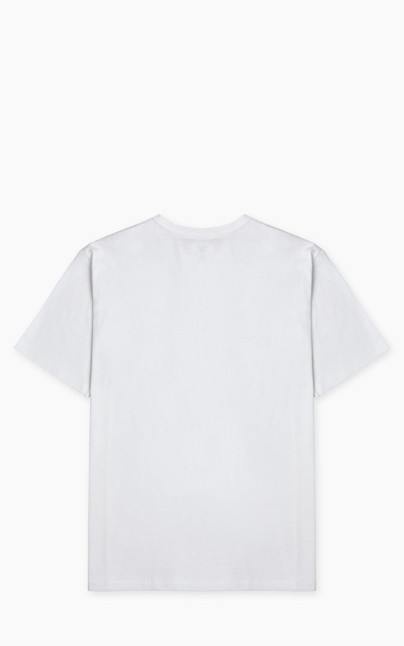 Momotaro Jeans MZTS0003 GTB Denim Pocket T-Shirt White 8.5oz
