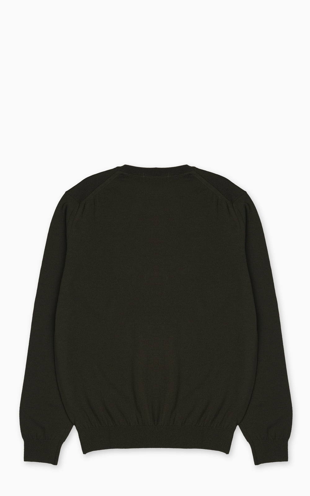 Mooncastle WO2 12G Lightweight Merino Wool Crewneck Dark Olive