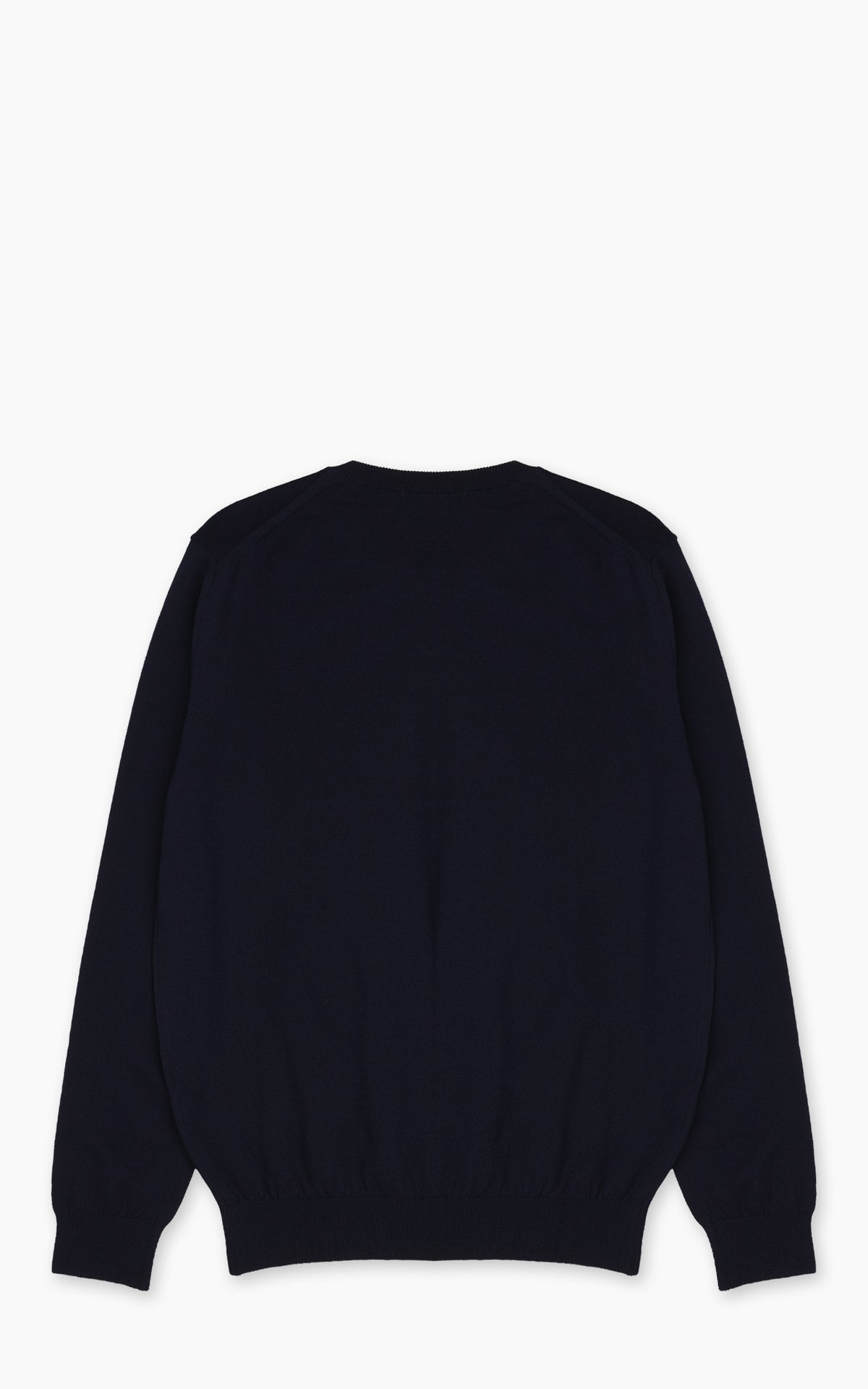 Mooncastle WO2 12G Lightweight Merino Wool Crewneck Navy