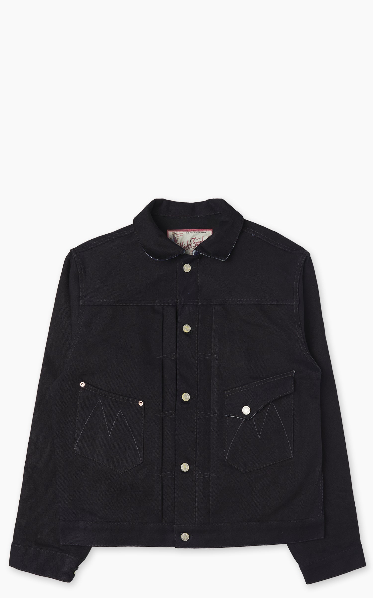 Mister Freedom Ranch Blouse Denim Unwashed Midnight Indigo
