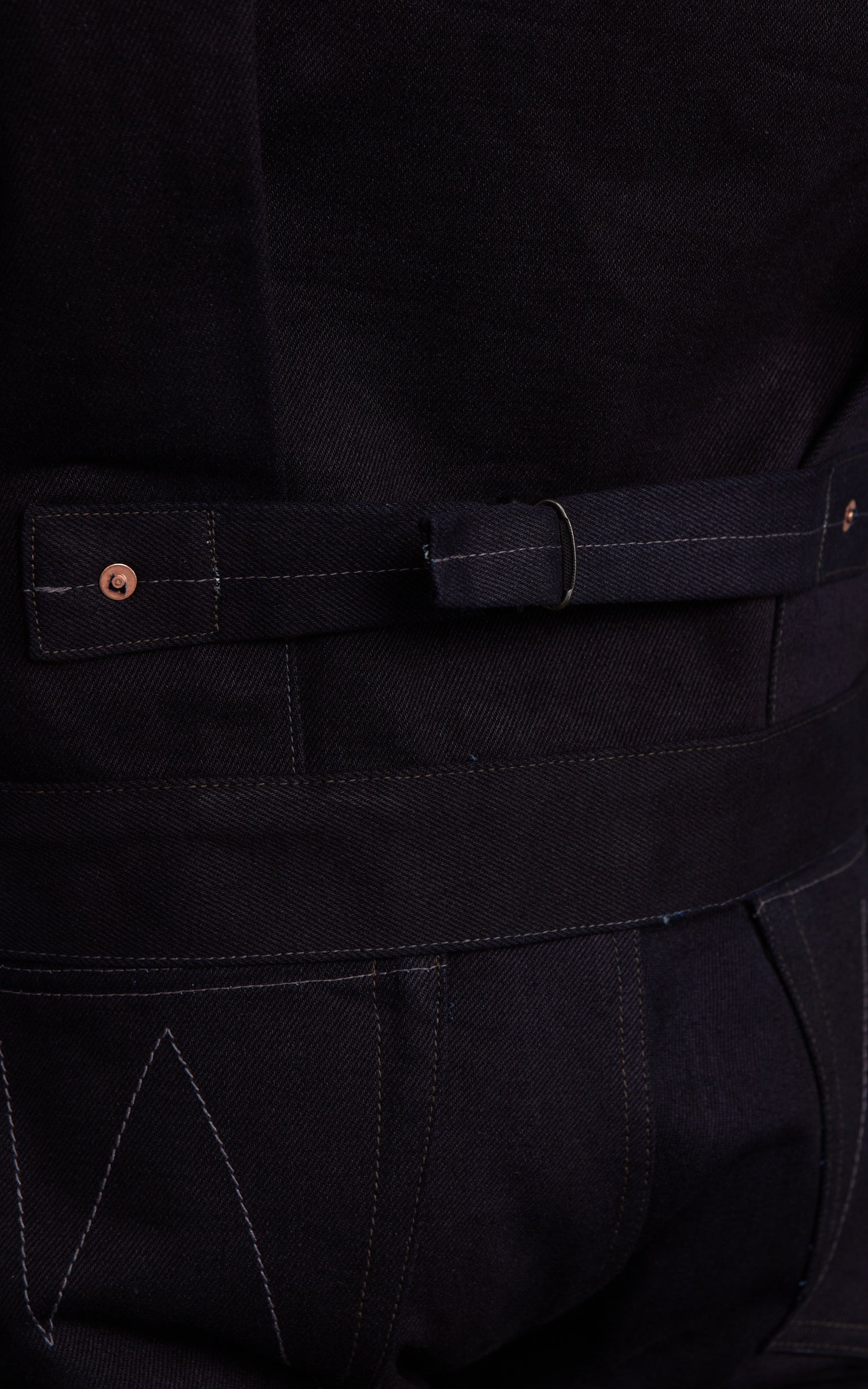 Mister Freedom Ranch Blouse Denim Unwashed Midnight Indigo
