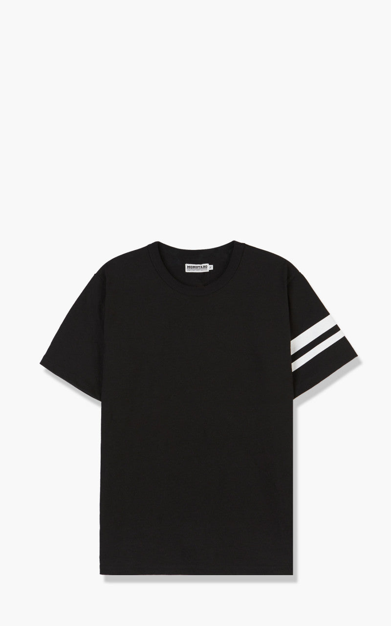Momotaro Jeans MT002 Zimbabwe Cotton T-Shirt Black
