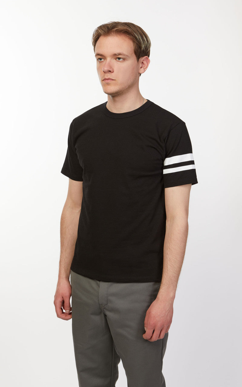 Momotaro Jeans MT002 Zimbabwe Cotton T-Shirt Black