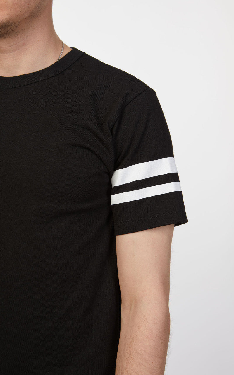 Momotaro Jeans MT002 Zimbabwe Cotton T-Shirt Black