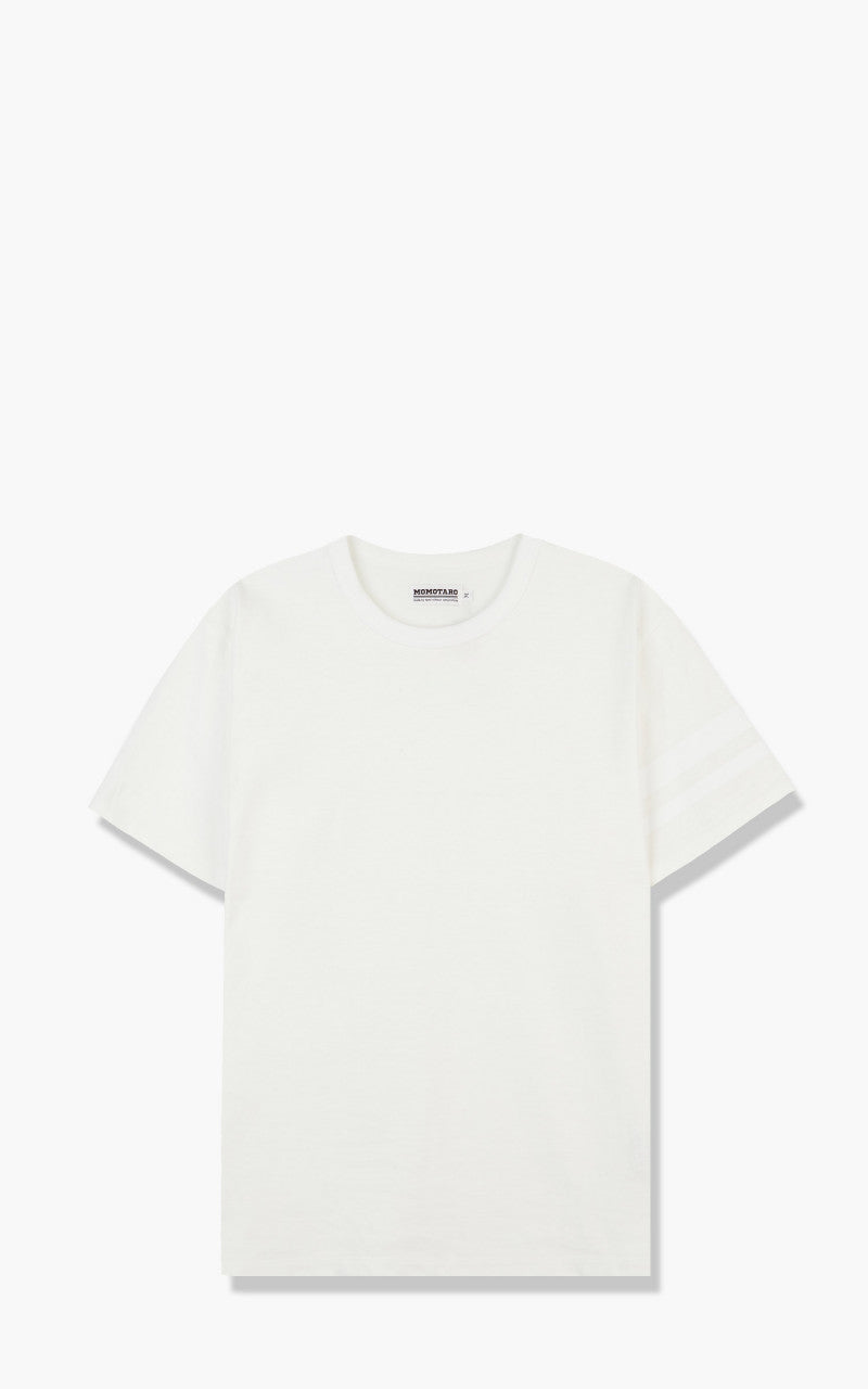 Momotaro Jeans MT002 Zimbabwe Cotton T-Shirt White