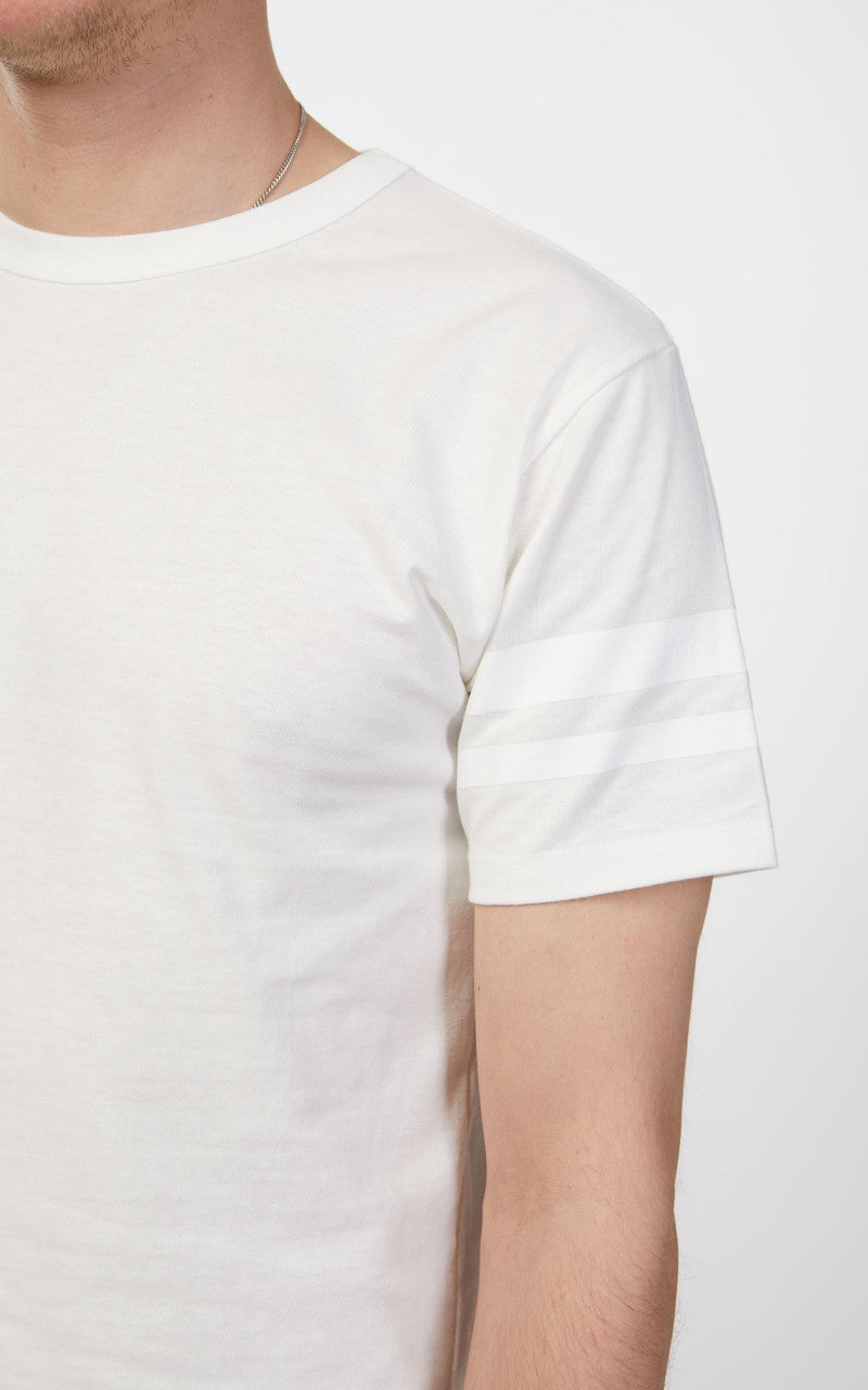 Momotaro Jeans MT002 Zimbabwe Cotton T-Shirt White