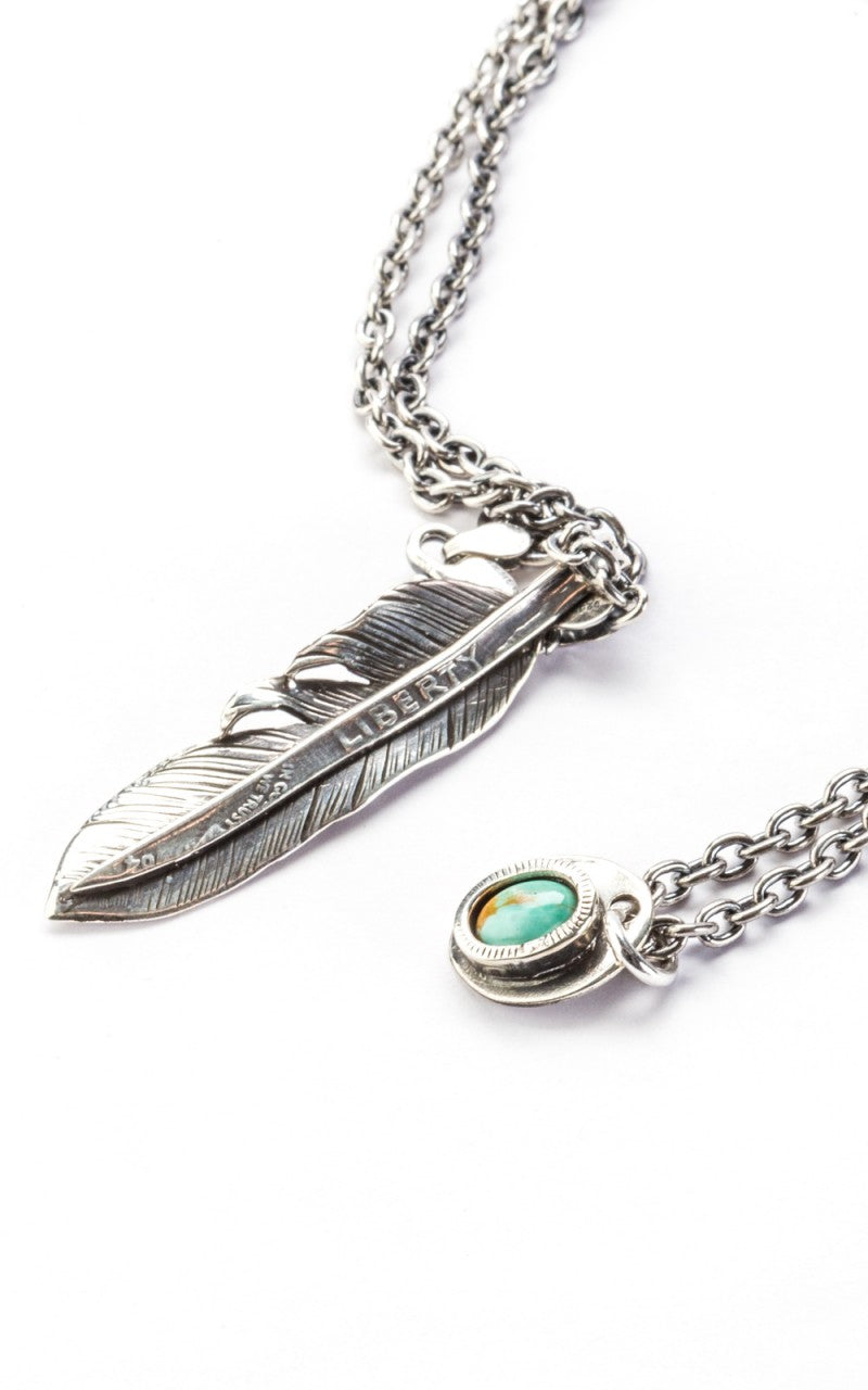 North Works N-410 Necklace 925 Silver Liberty Feather