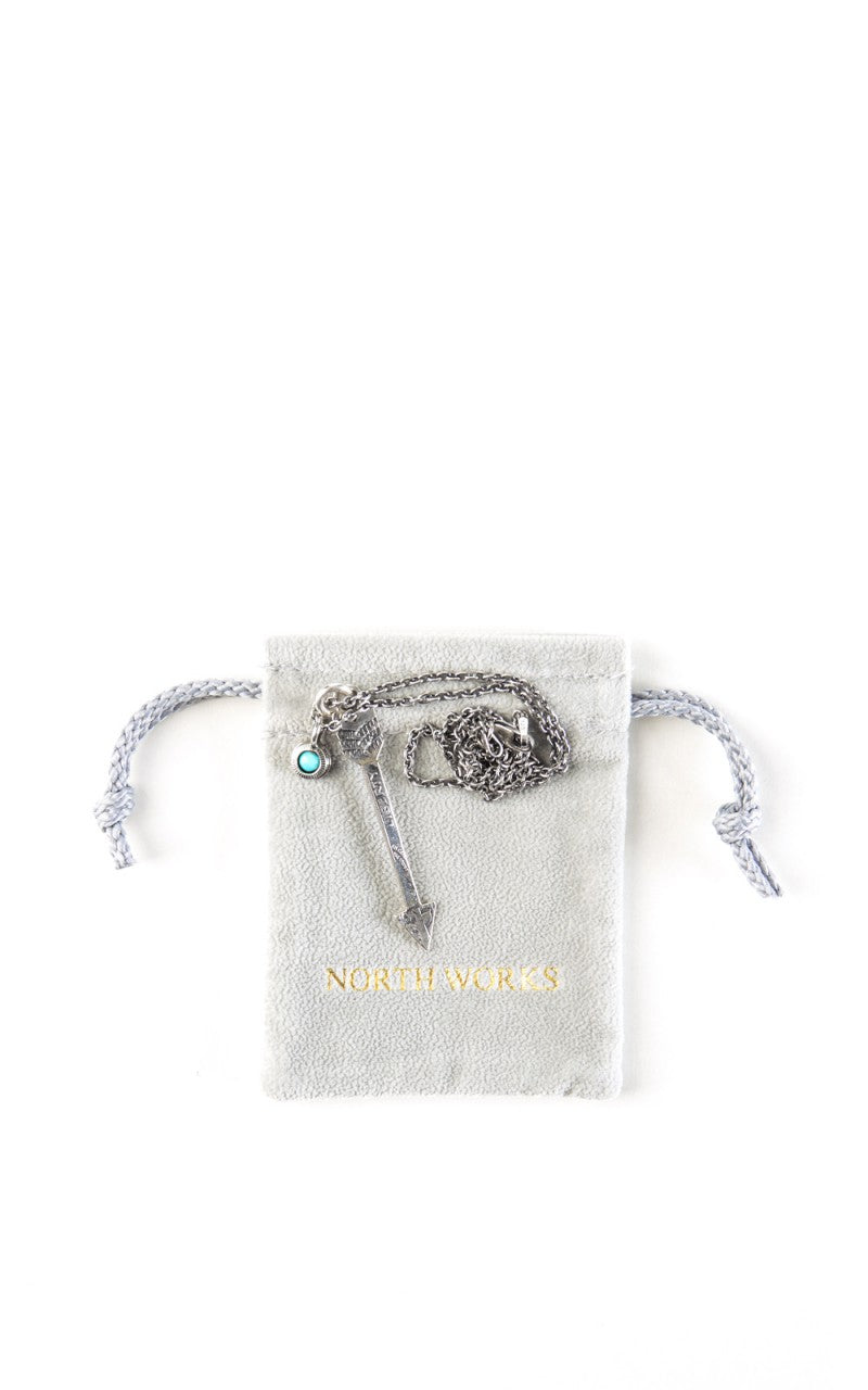 North Works N-411 Necklace 925 Silver Liberty Arrow