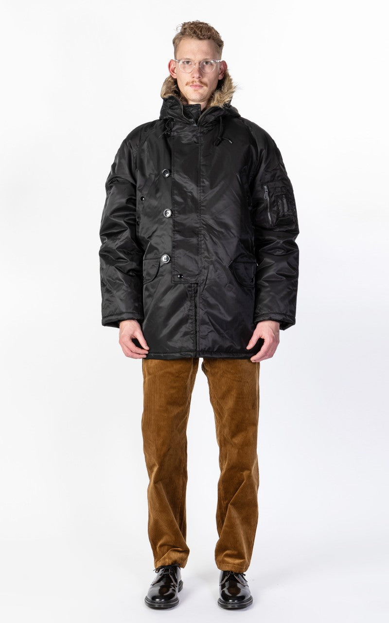 Military Surplus N3B US Flight Parka Black