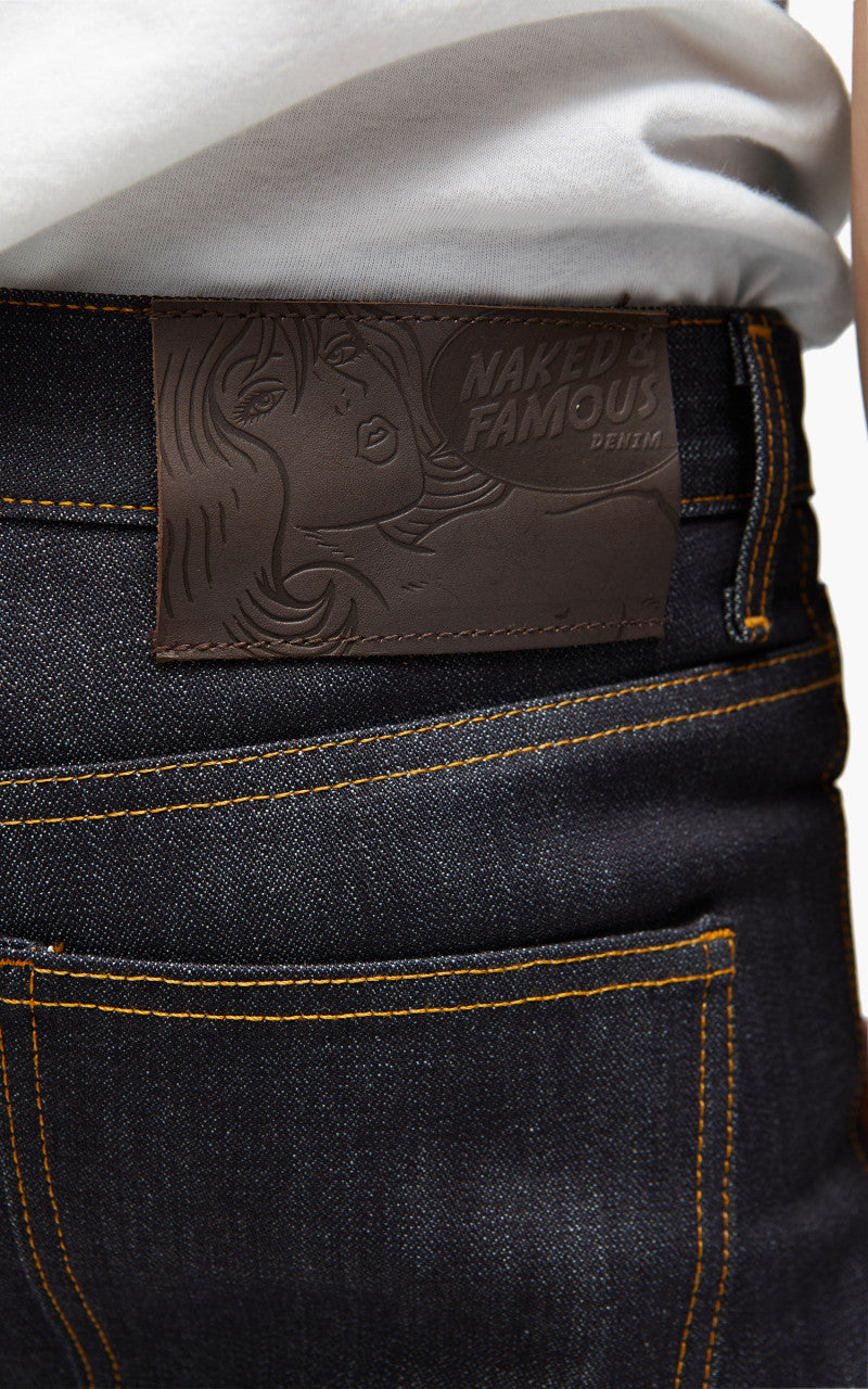 Naked & Famous Denim Super Guy Offshoot Broken Twill Selvedge Denim 13.75oz