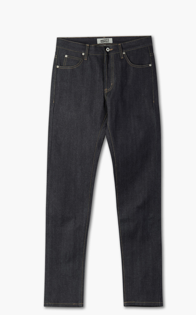 Naked & Famous Denim Super Guy Offshoot Broken Twill Selvedge Denim 13.75oz