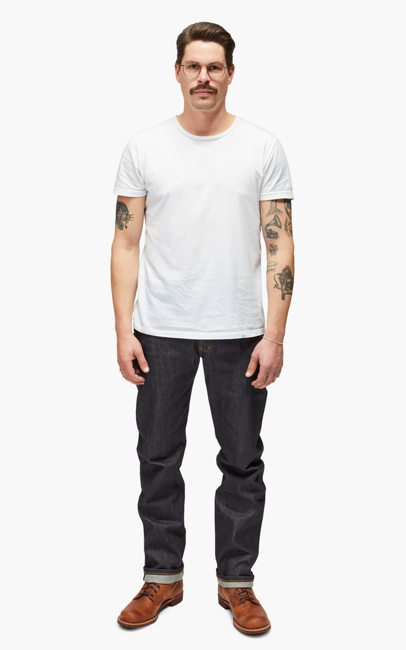 Naked & Famous Denim Weird Guy Offshoot Broken Twill Selvedge Denim 13.75oz