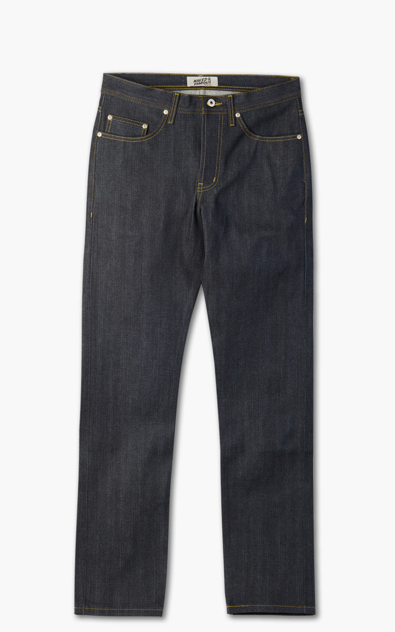 Naked & Famous Denim Weird Guy Offshoot Broken Twill Selvedge Denim 13.75oz