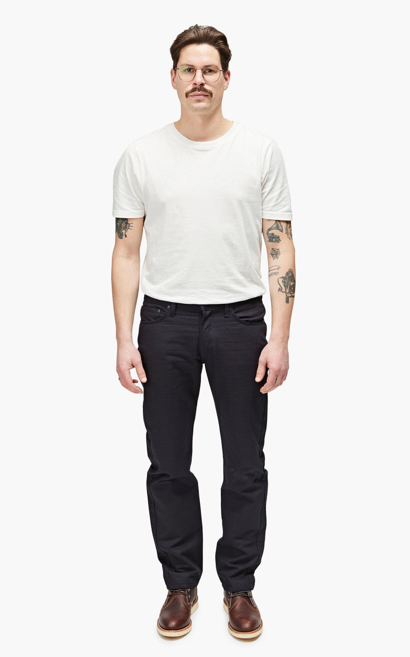 Naked & Famous Denim Weird Guy Blanket Lined Denim Indigo