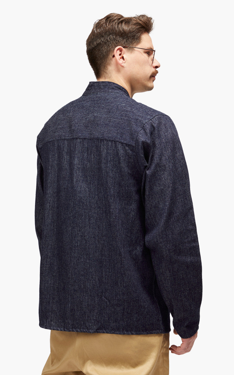 Naked & Famous Denim Kimono Shirt Kimono Arrows Indigo