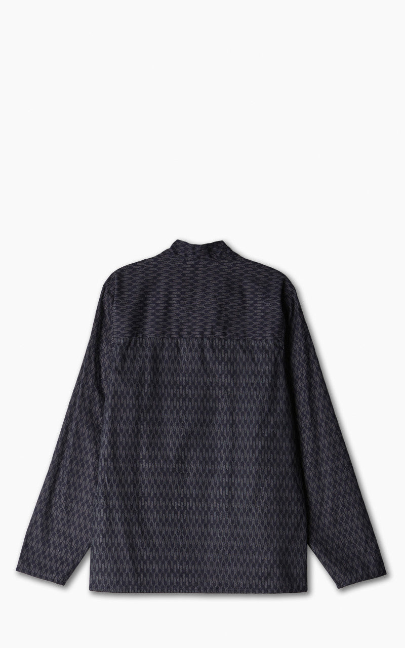 Naked & Famous Denim Kimono Shirt Kimono Arrows Indigo