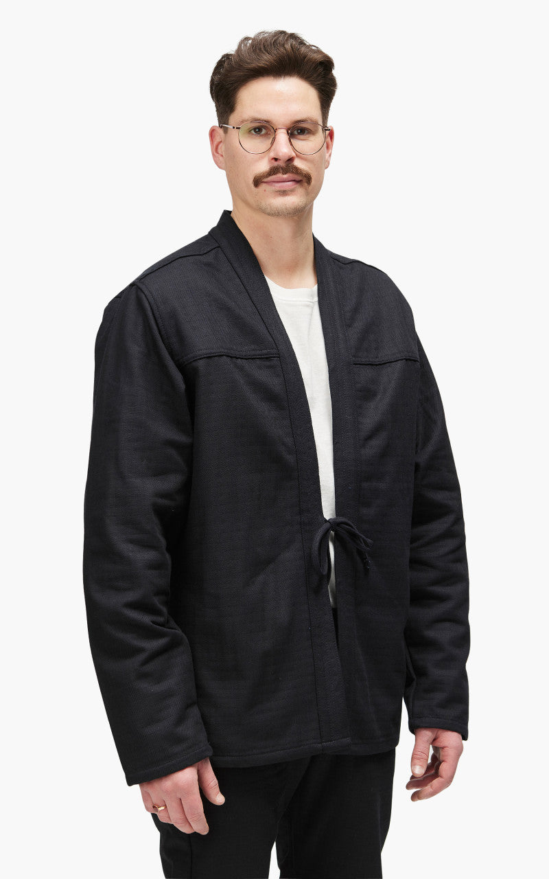 Naked & Famous Denim Kimono Shirt Blanket Lined Indigo 14.5oz