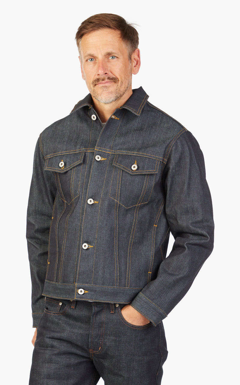 Naked & Famous Denim Denim Jacket Left Hand Twill Selvedge 13.75oz