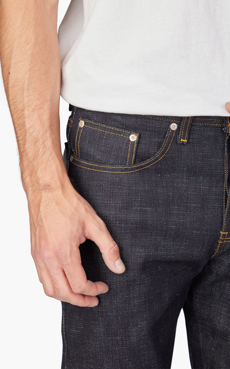 Naked & Famous Denim Weird Guy Elephant 12 Indigo 20oz