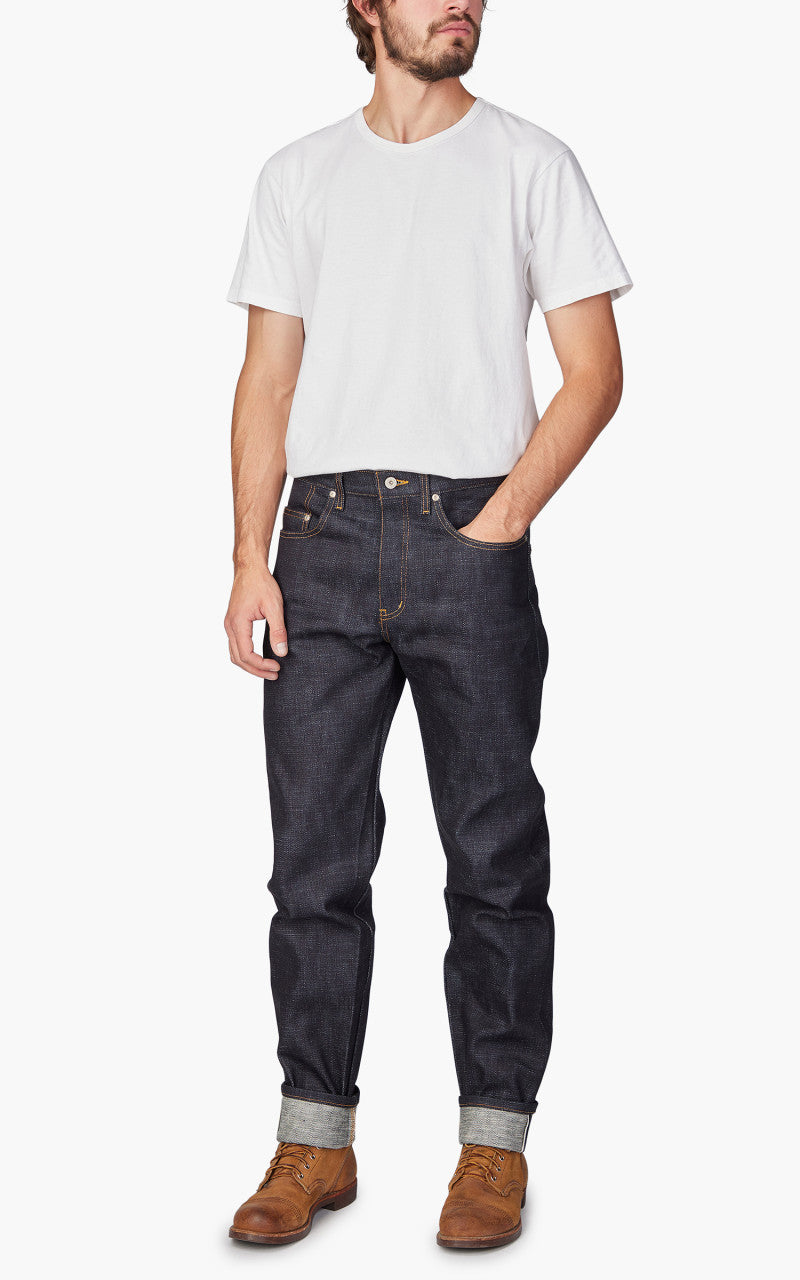 Naked & Famous Denim Easy Guy Elephant 12 Indigo 20oz