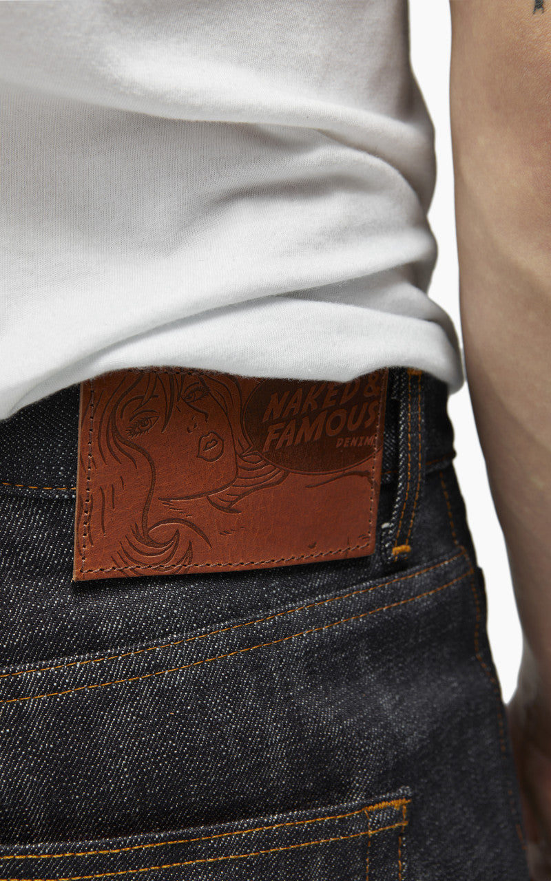 Naked & Famous Denim Easy Guy Fire Bird Selvedge