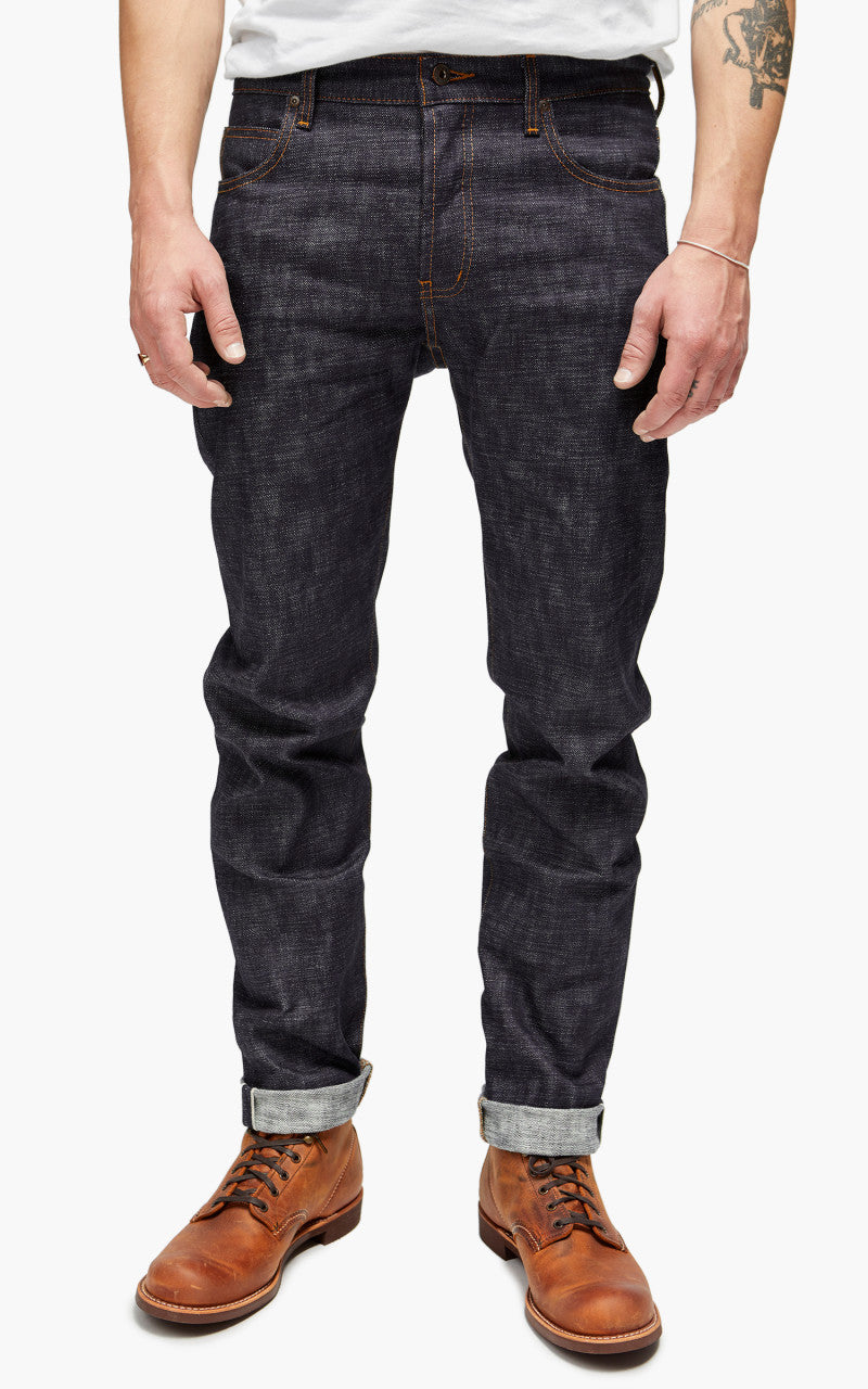 Naked & Famous Denim Super Guy Fire Bird Selvedge