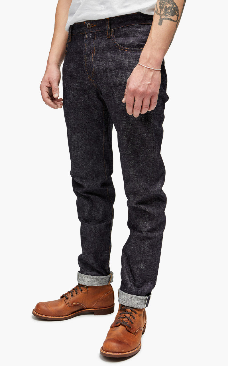 Naked & Famous Denim Super Guy Fire Bird Selvedge