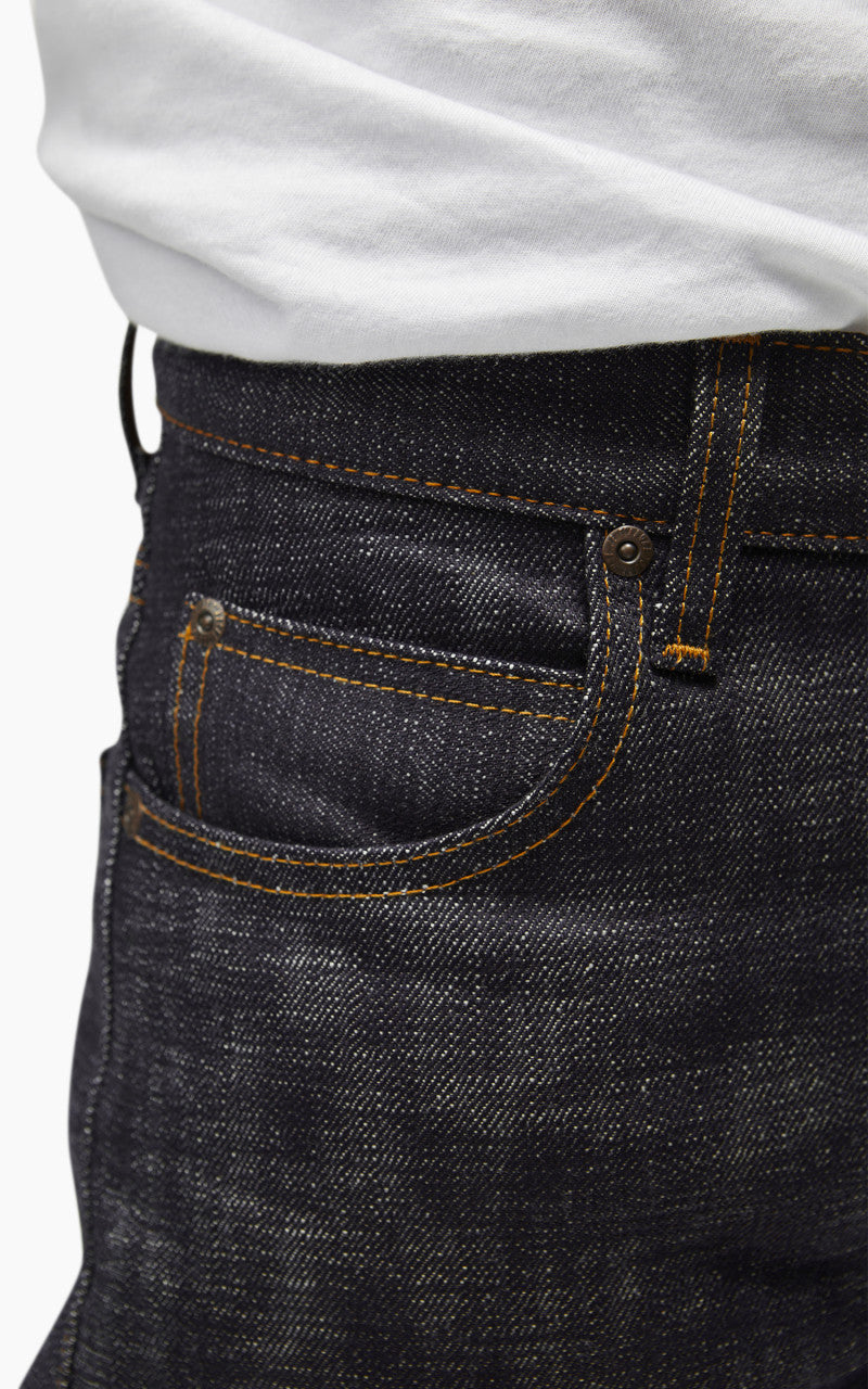 Naked & Famous Denim Super Guy Fire Bird Selvedge