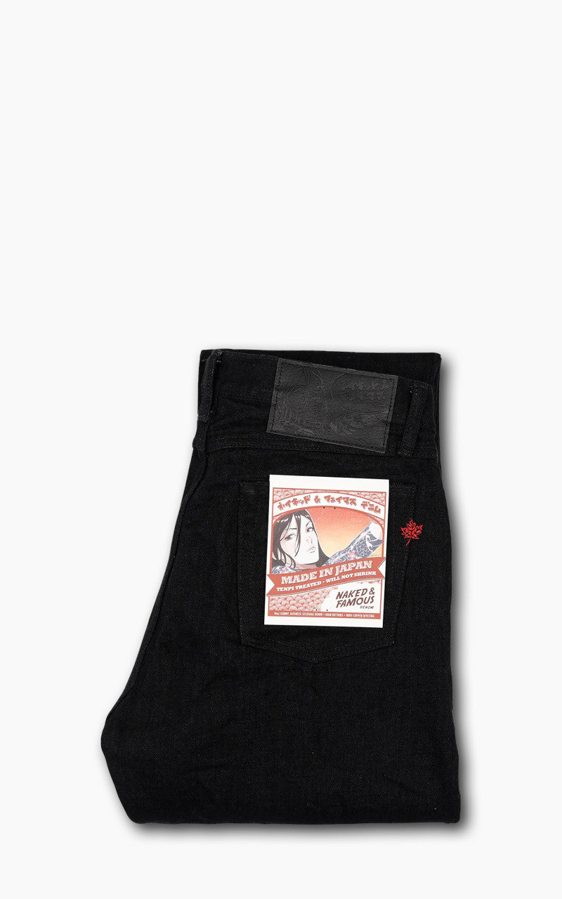 Naked & Famous Denim True Guy MIJ13 Okayama Spirit Kuro 16oz