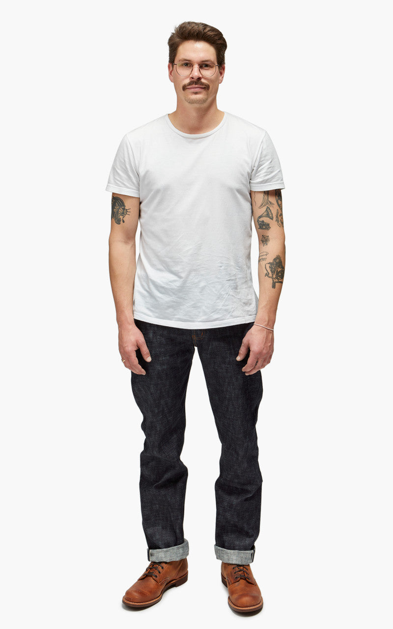 Naked & Famous Denim Weird Guy Fire Bird Selvedge