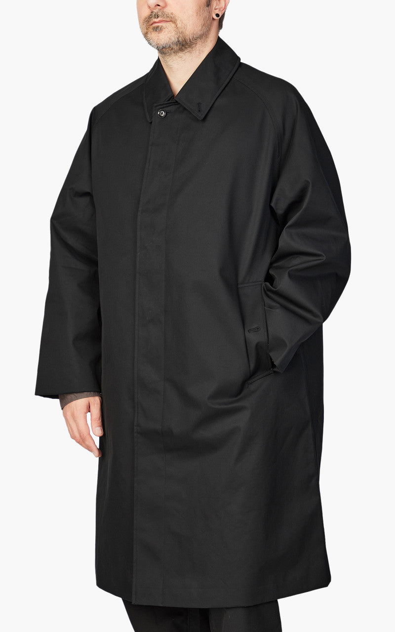 Nanamica GORE-TEX Balmacaan Coat Black