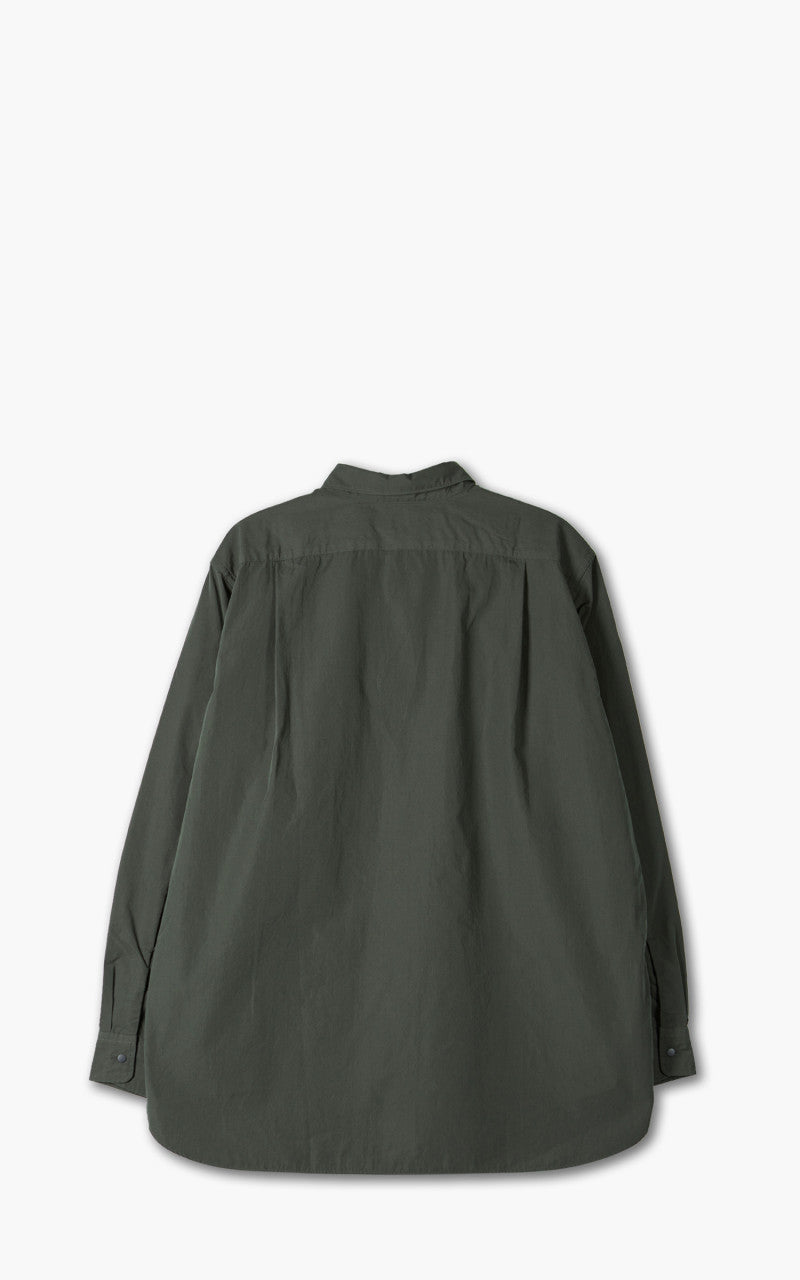 Nanamica Regular Collar Wind Shirt Charcoal