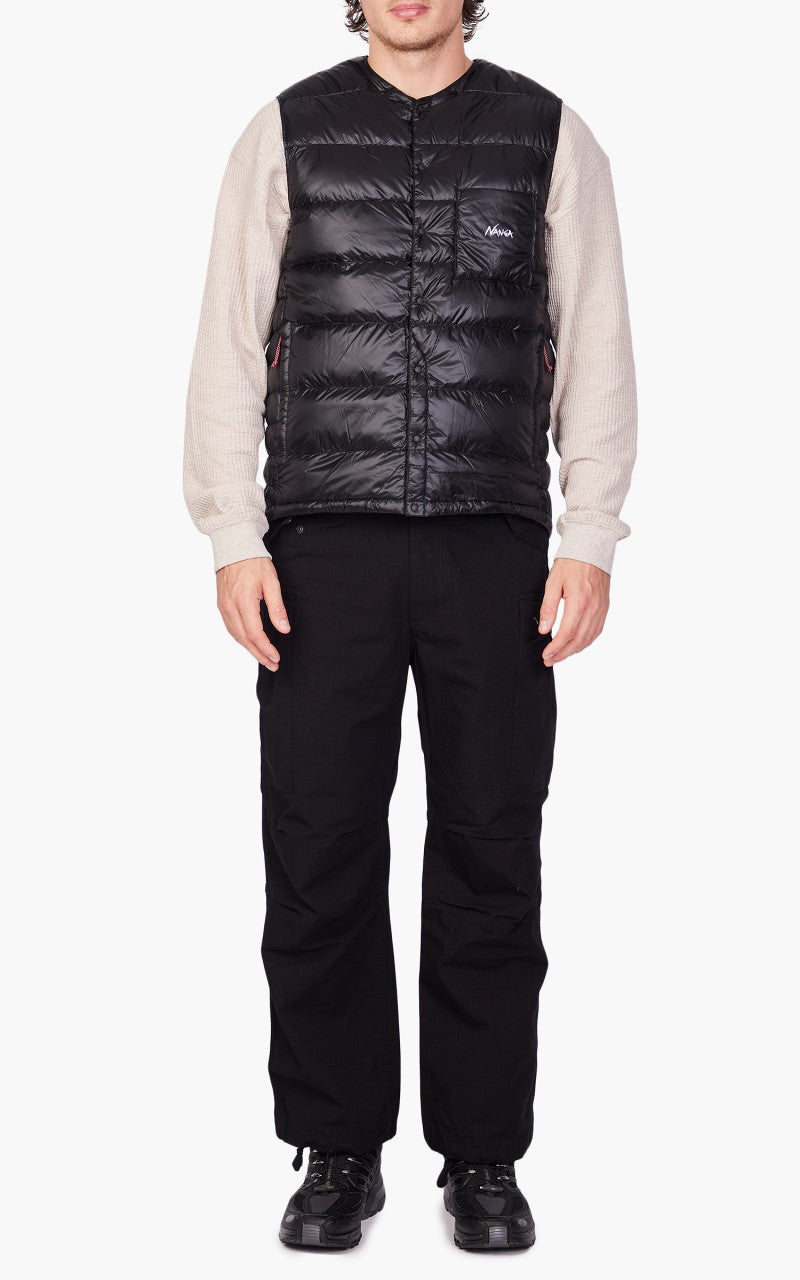 Nanga Inner Down Vest Black