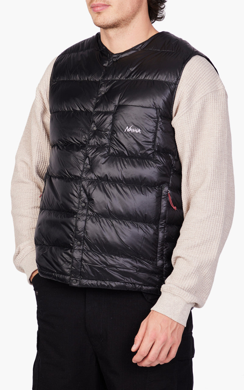 Nanga Inner Down Vest Black
