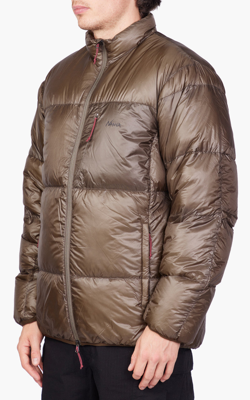 NANGA×DOORS REVERSIBLE DOWN JACKET モカ XL NANGA Portable MOUNTAIN LODGE Goose DOWN JACKET MOCHA WOMEN M Size