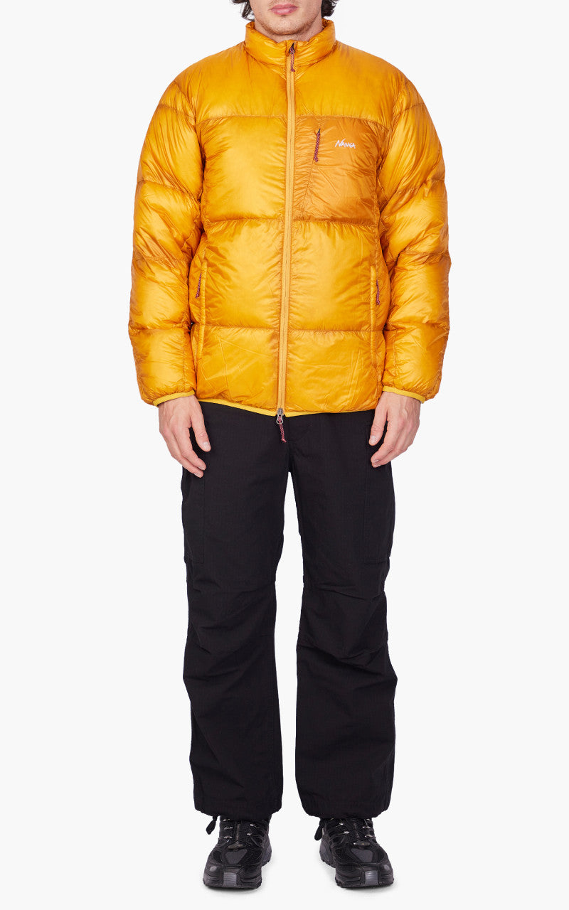 Nanga Mountain Lodge Down Jacket Yellow