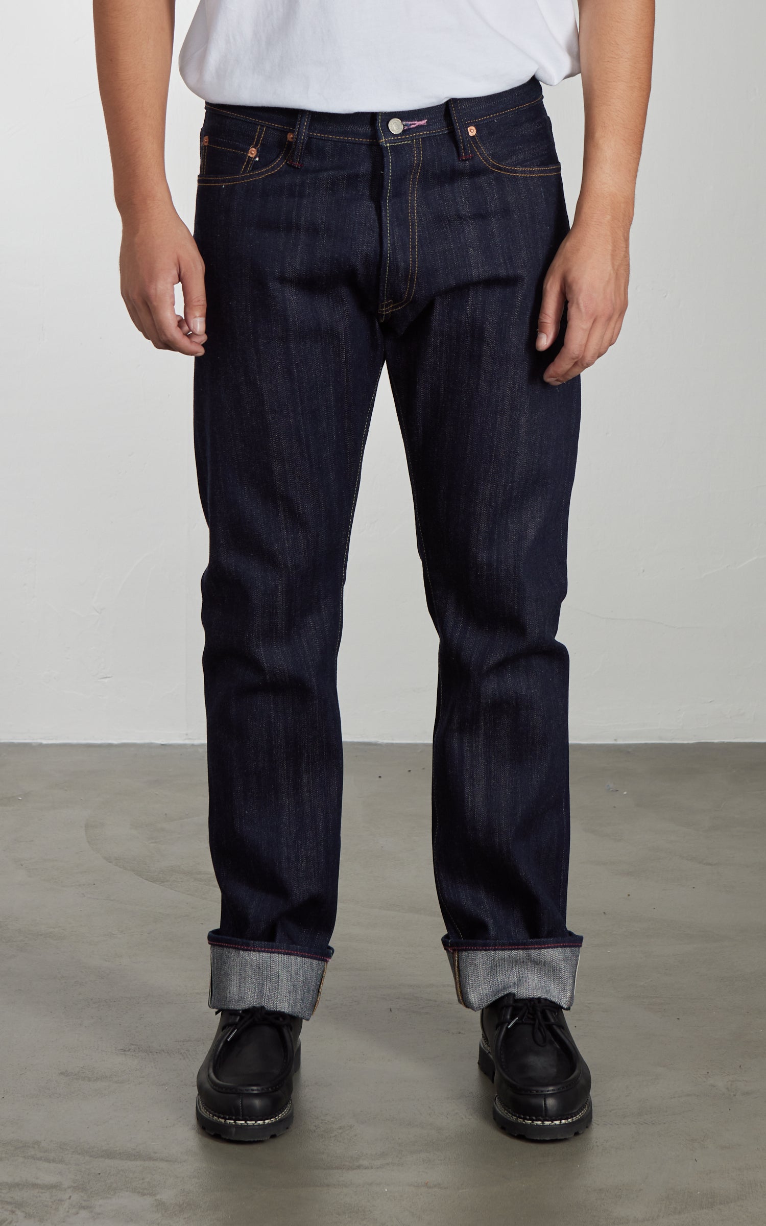 NBDN Kabuto x Hannya Kodachi II Slim Straight Selvedge Jeans Indigo 15
