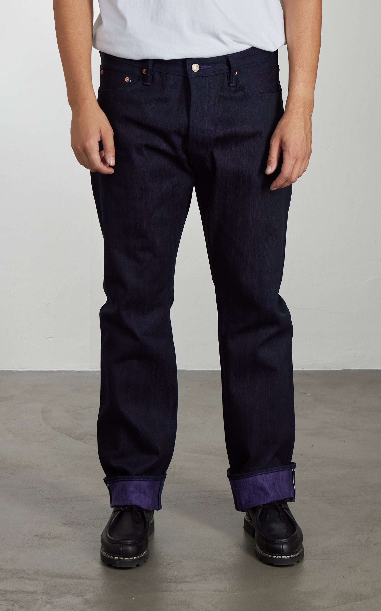 NBDN Sumatran Tigers XI Amethyst Slim Straight Selvedge Jeans Indigo 16oz