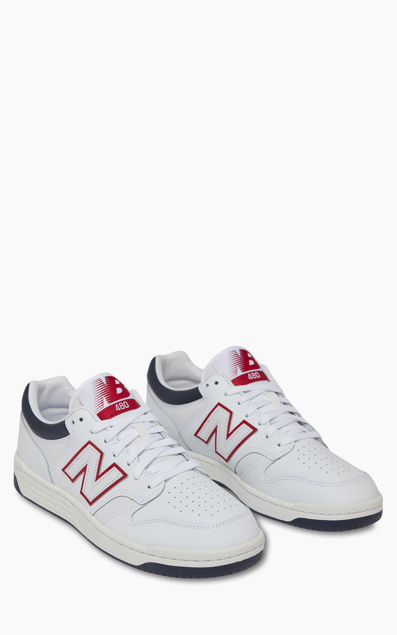 New Balance BB480 LWG White/Navy