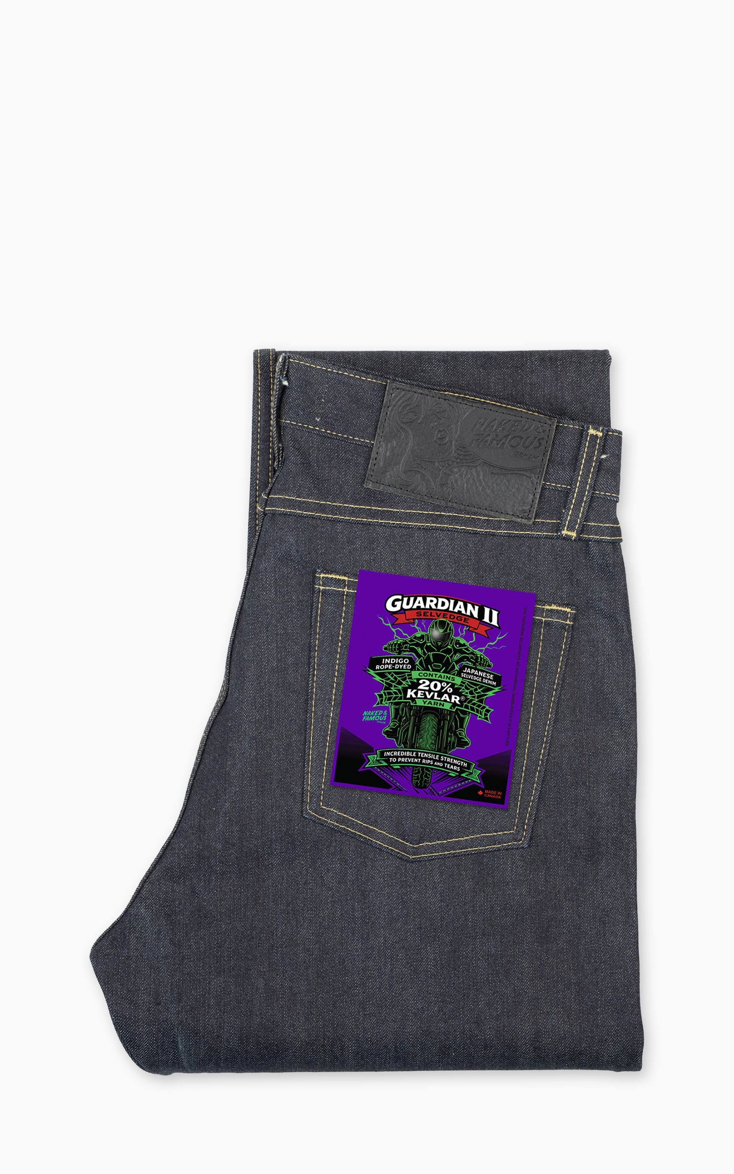 Naked & Famous Denim True Guy Guardian 2 Selvedge Indigo