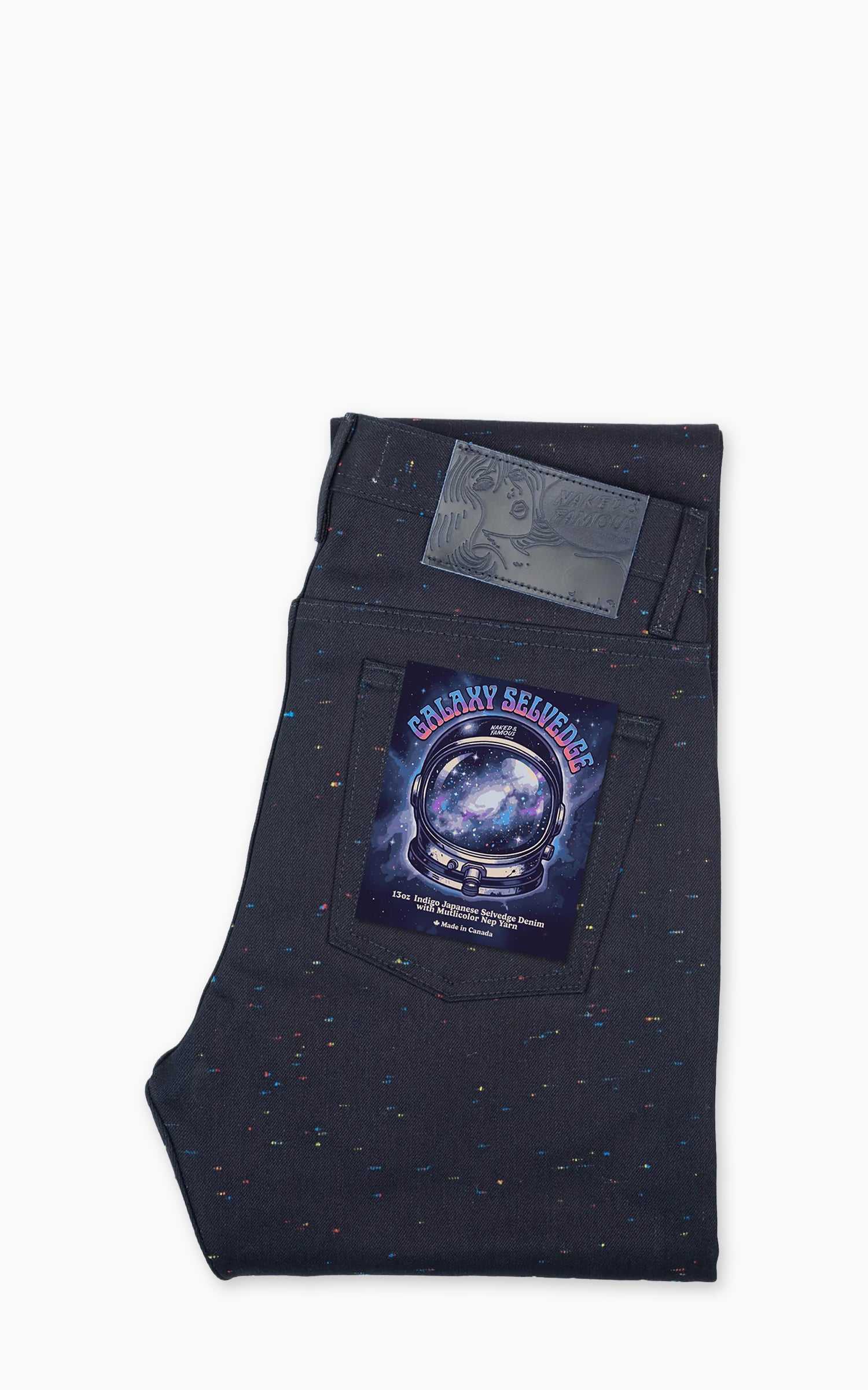 Naked & Famous Denim Weird Guy Galaxy Selvedge 13oz